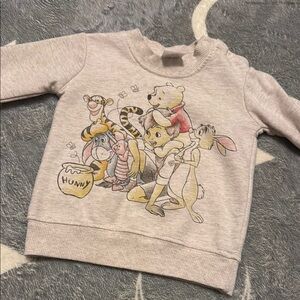 12 months Beige Winnie the Pooh Sweatshirt